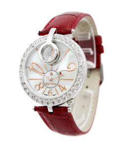 Đồng hồ Royal Crown 3850 dây da đỏ